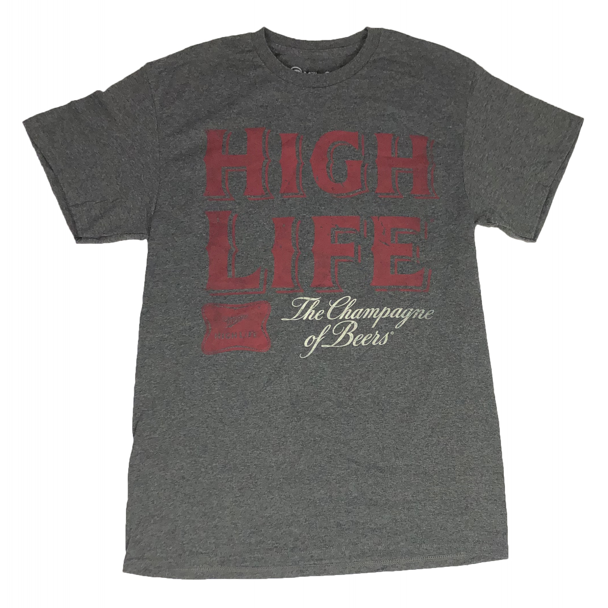 Miller High Life The Champion of Beers Text T-Shirt